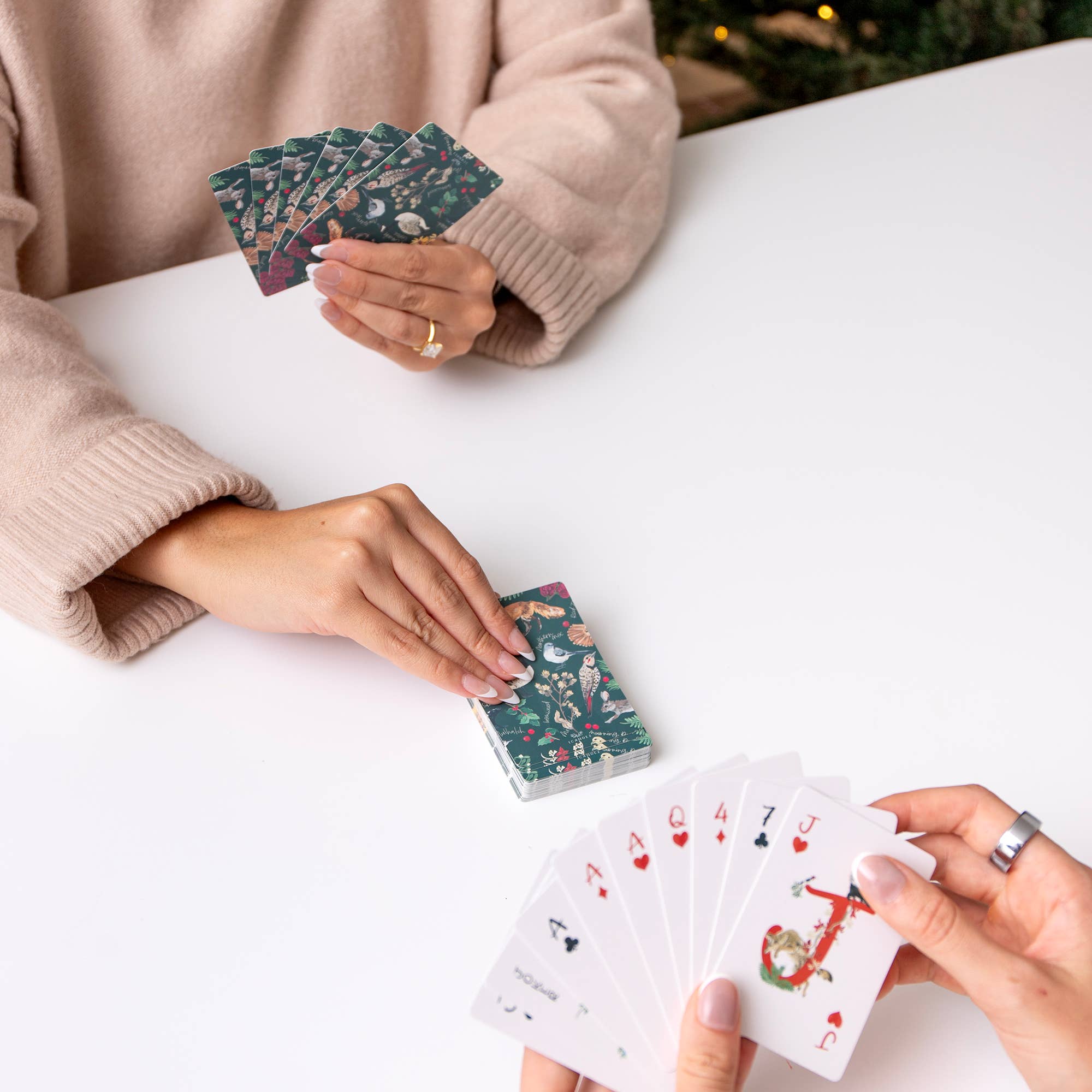 1canoe2 | One Canoe Two Paper Co. - Wholesale Playing Cards - Winter Flora & Fauna Deck of Playing Card2