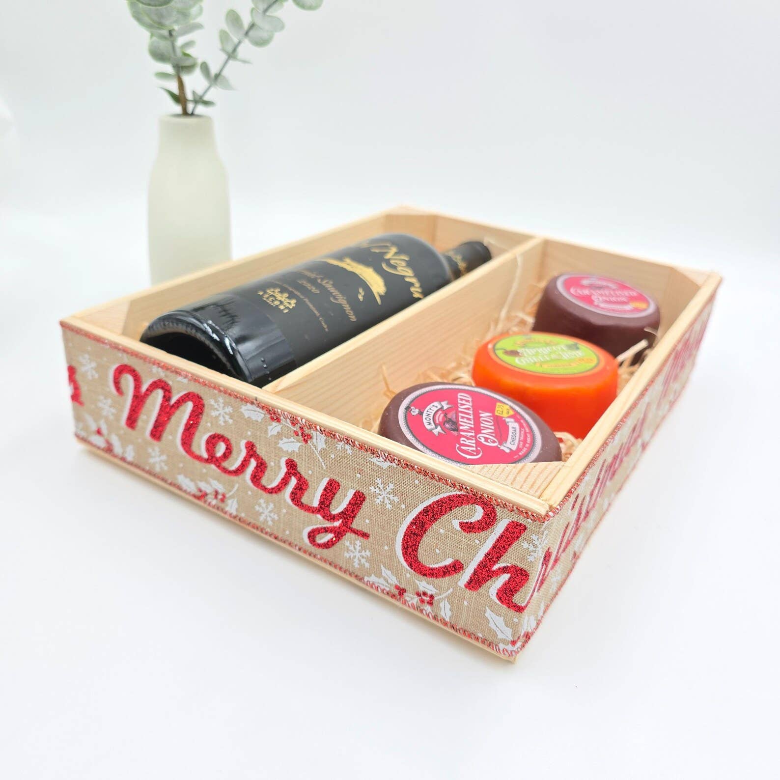 AboutWood – wholesale Gift box – Christmas Gift Hamper Empty Wine Box 1