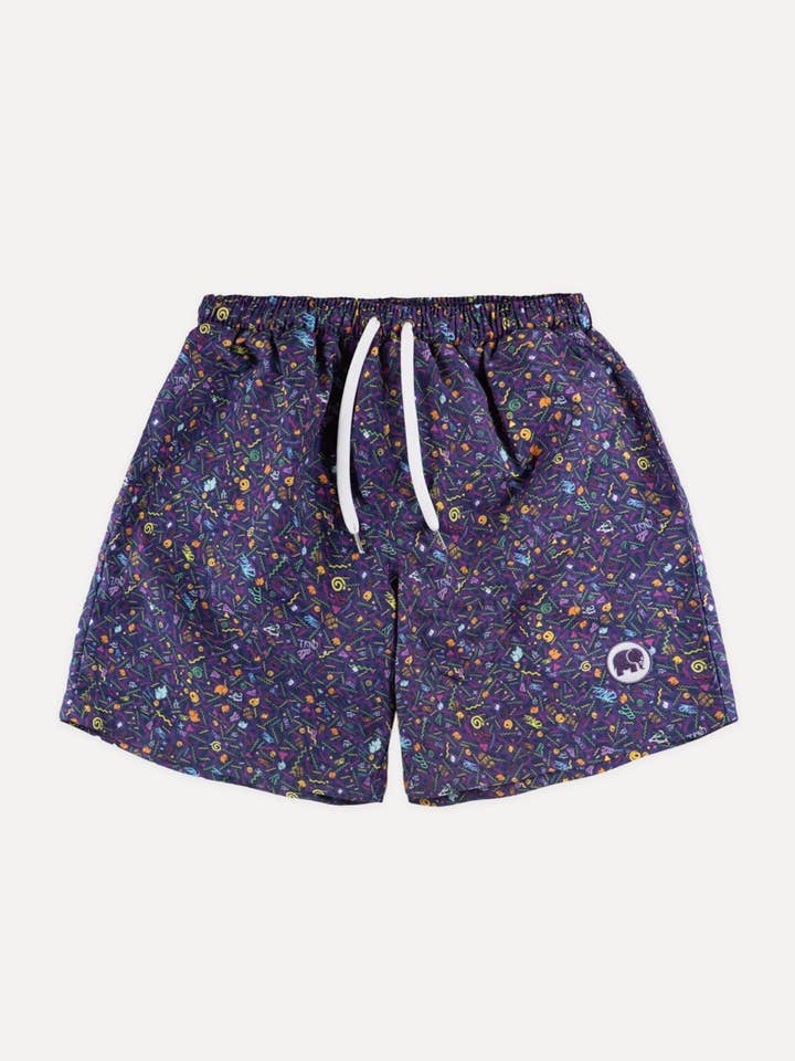 Dogtown SEAQUAL®YARN Swim Trunks Purple for wholesale by Trendsplant Clothing