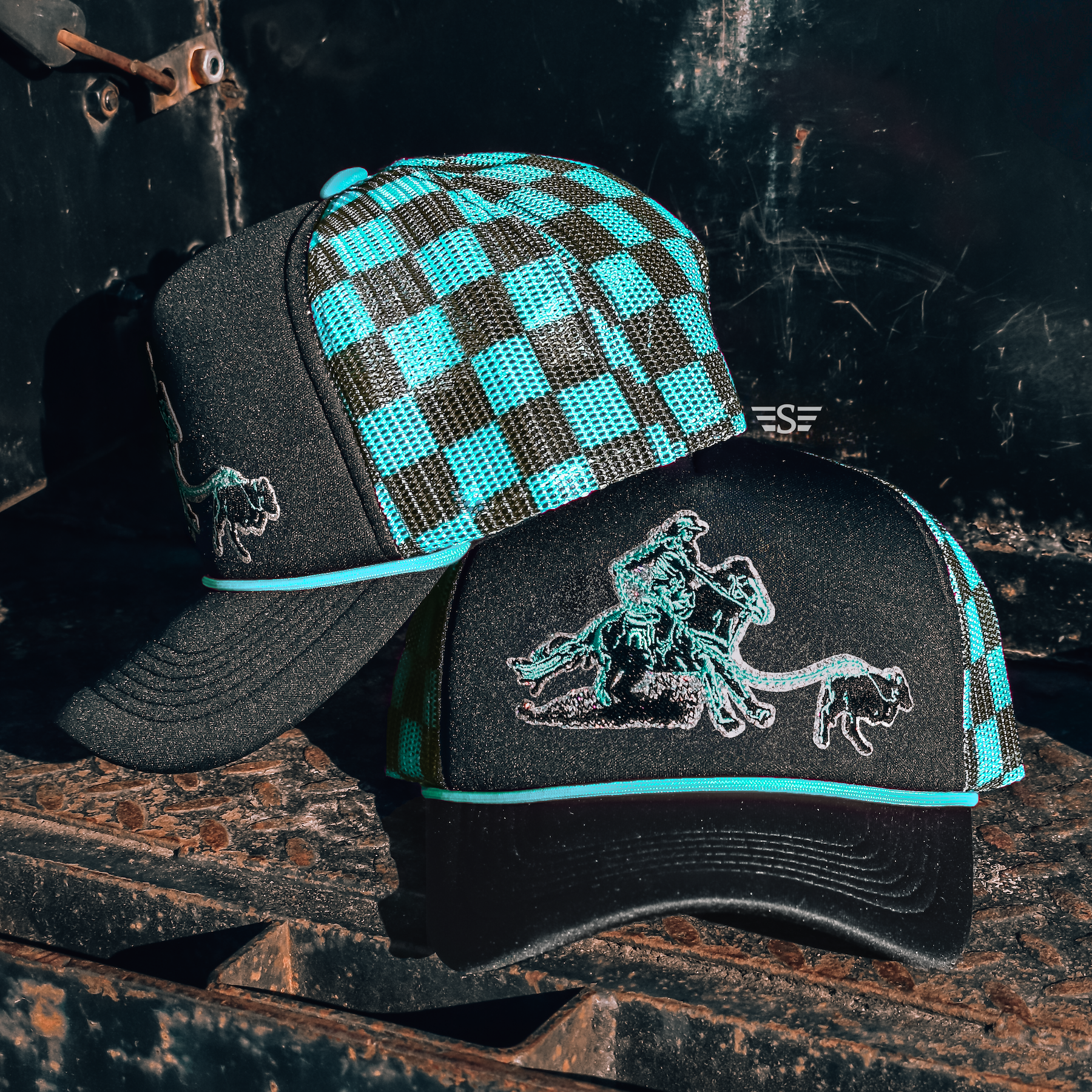 Flying S Company - Wholesale Trucker Hat - Women's - Breakaway Roper Printed Mesh Trucker Cap3