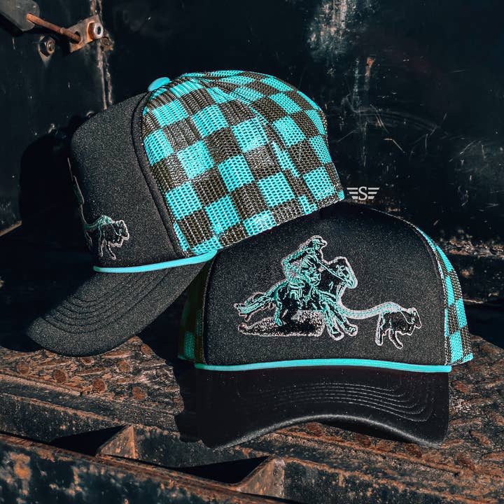 Flying S Company - Wholesale Trucker Hat - Women's - Breakaway Roper Printed Mesh Trucker Cap3