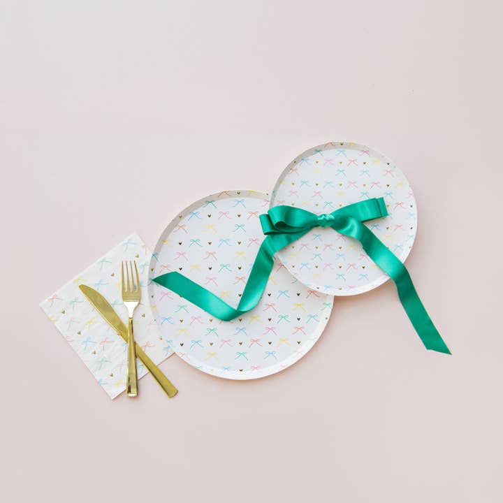 Jollity & Co. + Daydream Society - Wholesale Disposable Napkin - Bows Large Napkins