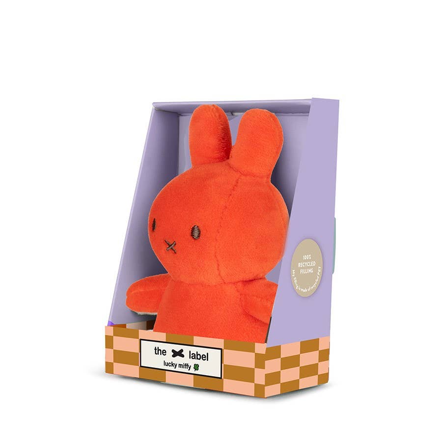 Miffy by S-c Brands – wholesale Stuffed/plush toy – Kids & baby – Miffy Lucky Charm Bright Coral in Giftbox 10cm1