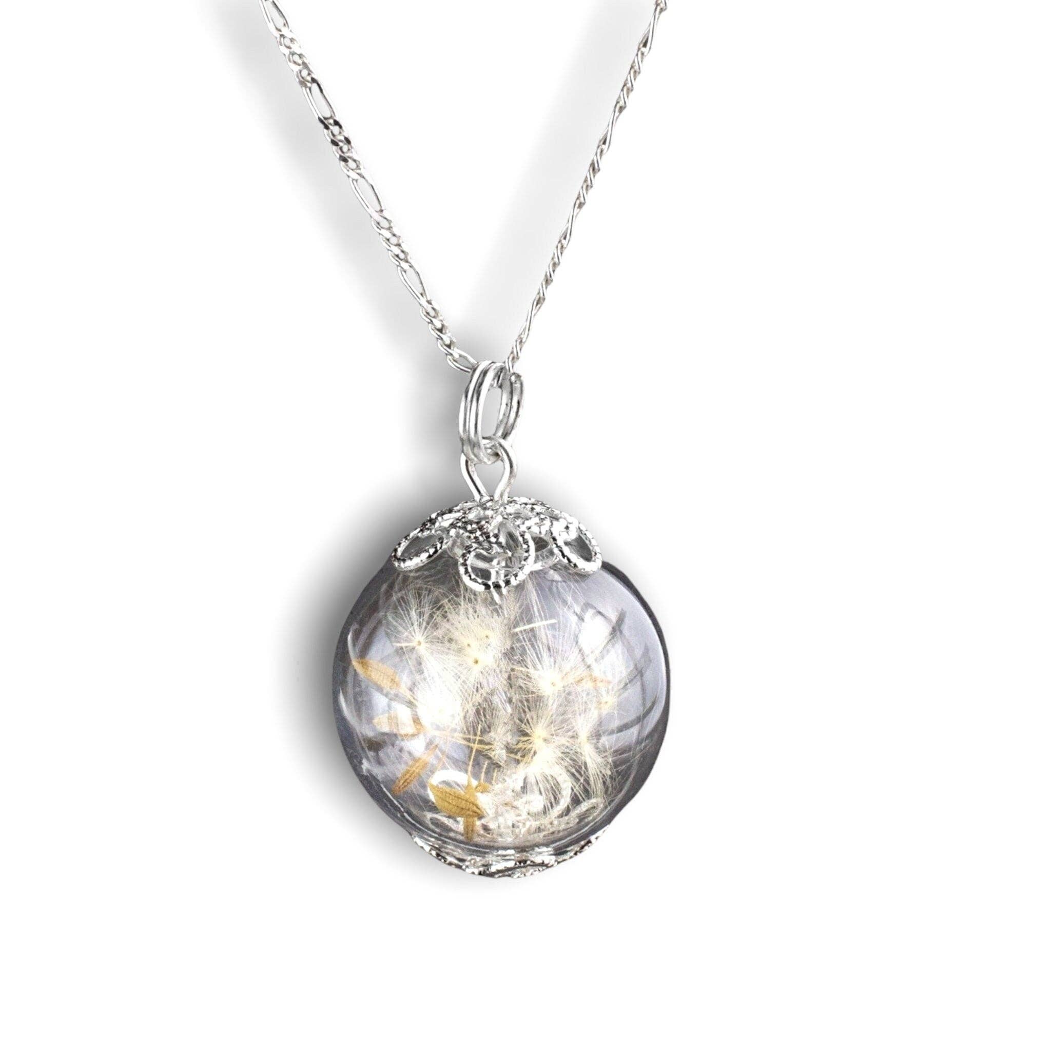 MadamLili - Wholesale Pendant/Charm Necklace - Dandelion Seed Pendant Necklace - 925 Sterling Silver10