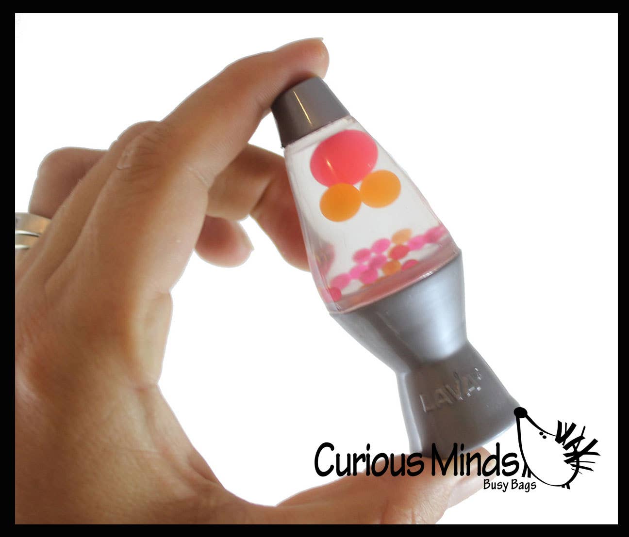 Curious Minds Toys - Wholesale Squishy Toy - Kids & Baby - 1 Mini Lava Lamp Squish and Flow Stress Ball Nee Doh. Squeez8
