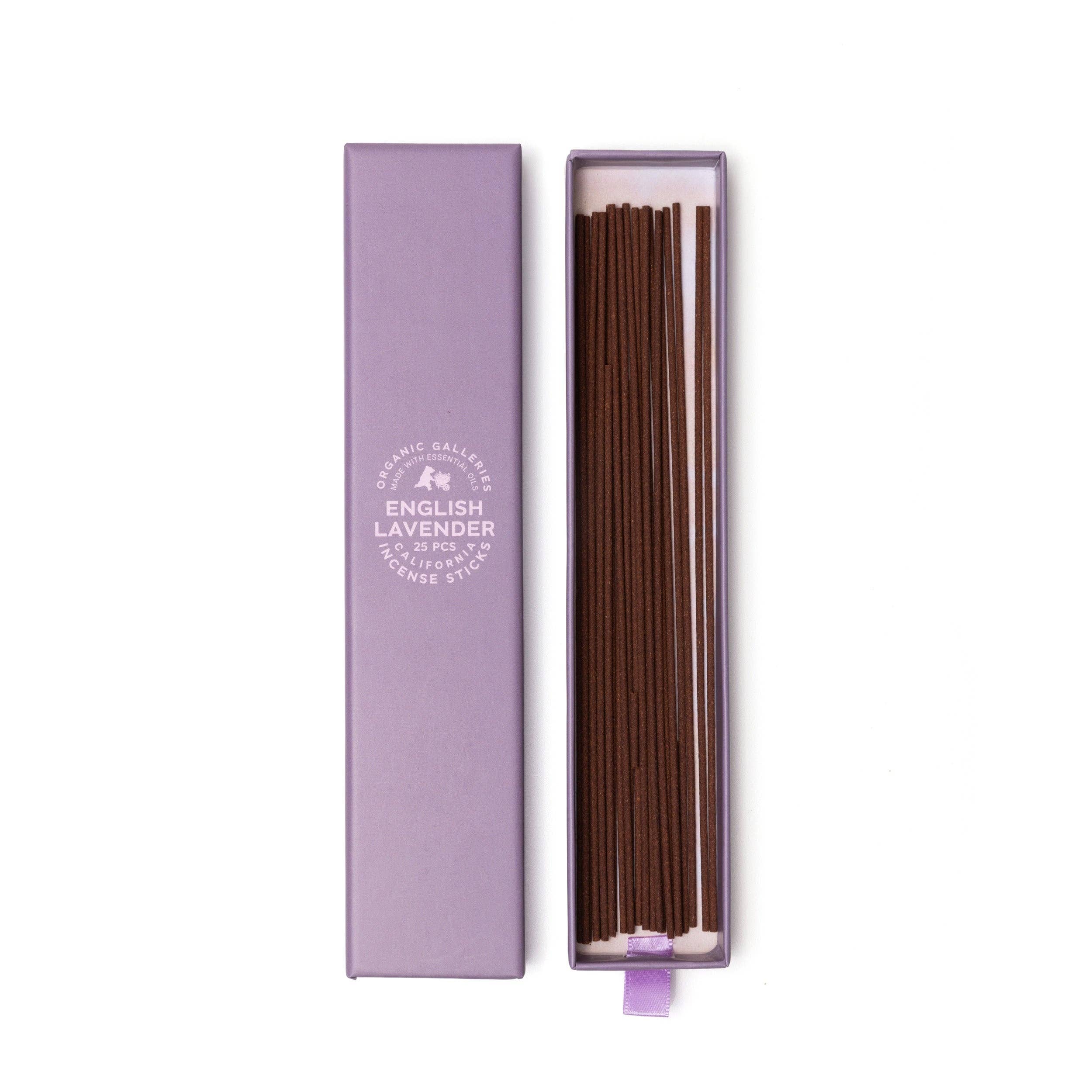 123 Farm - Wholesale Incense - English Lavender Aromatherapy Incense Sticks – 25 Pcs Boxed1