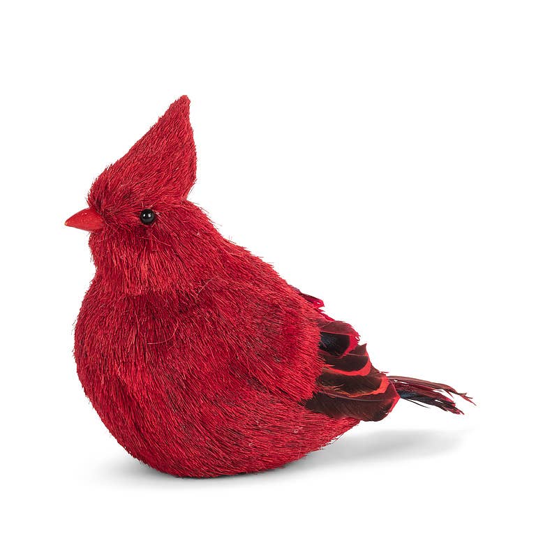 Abbott - Wholesale Christmas Decoration - Large Sitting Cardinal1