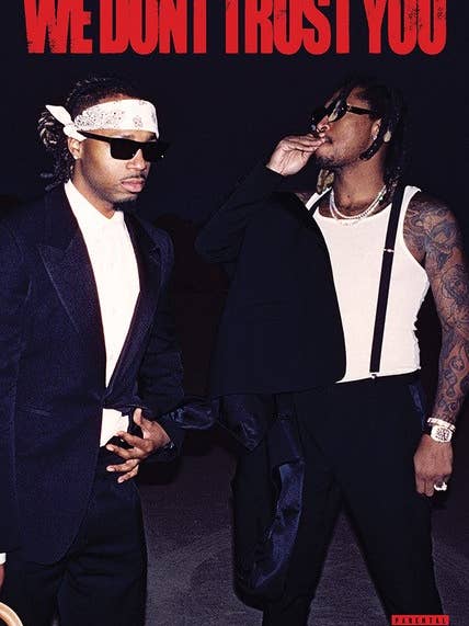 Future & Metro Boomin - Vi litar inte på dig 24X36 för wholesale av Posters Wholesale