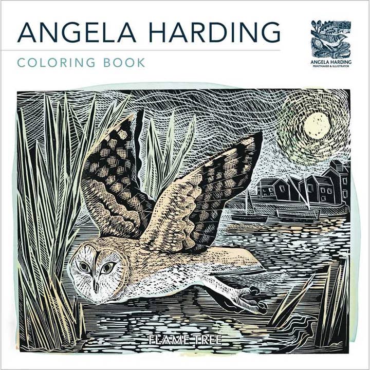 Simon & Schuster - Wholesale Coloring & Activity Book - Adult - Angela Harding Coloring Book by