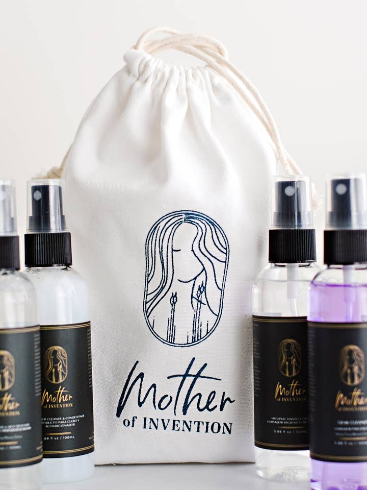 KIT DE NETTOYAGE DE VOYAGE pour la vente par Mother of Invention