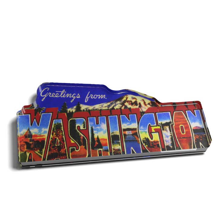 Magnet - Washington retro for wholesale by Morris Magnets
