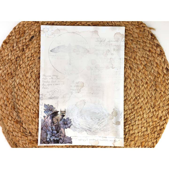 Wings of Fantasy - Wholesale Stationery/Notecard Set - Dark Academia Notepaper Set | Vintage Gryphon Art | A Naturalist's Guide to Fantastical Creatures | Complete Writing Kit3