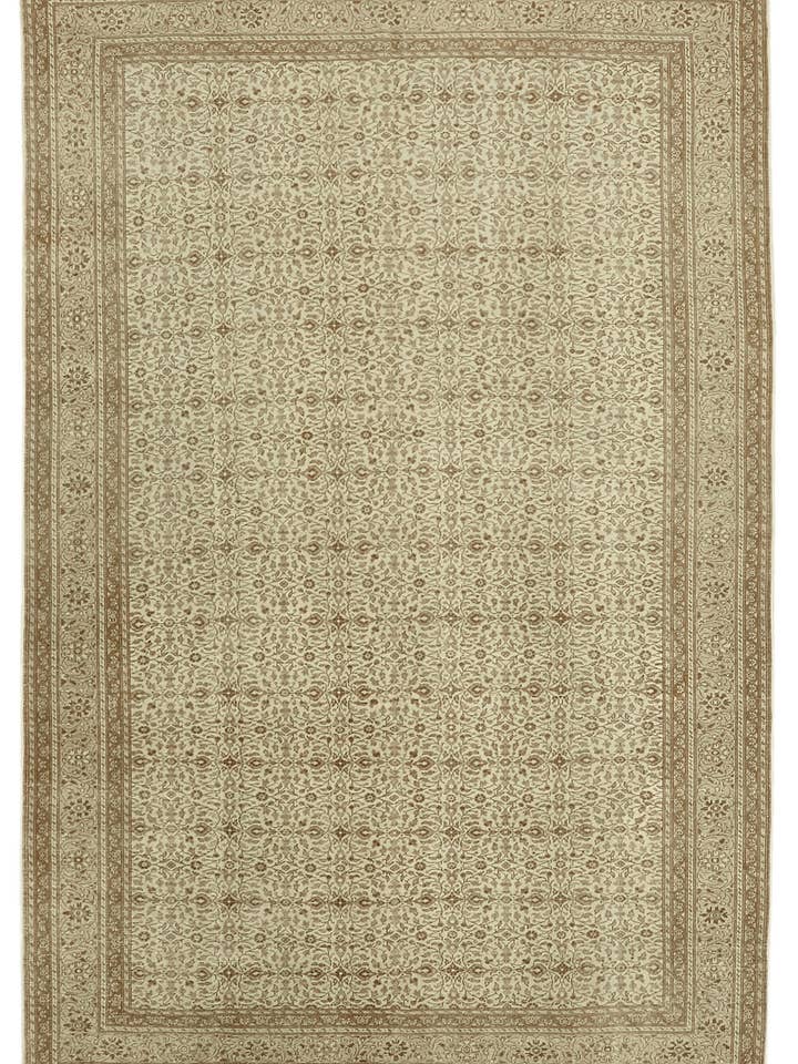 Tapis de grande surface beige ravivé 8x11 - 46449 pour la vente par RUG N CARPET