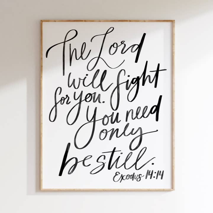 EverElling - Wholesale Art Print - Be Still Print3