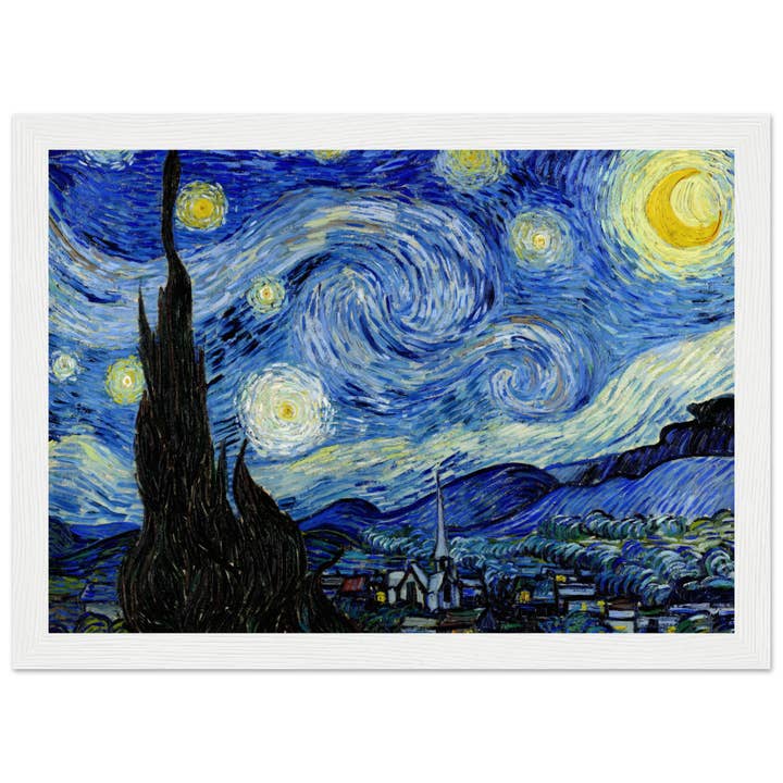 Art-O-Rama Shop – Engroshandel Plakat – Van Gogh - Stjernenatten, 1889 Kunstplakat