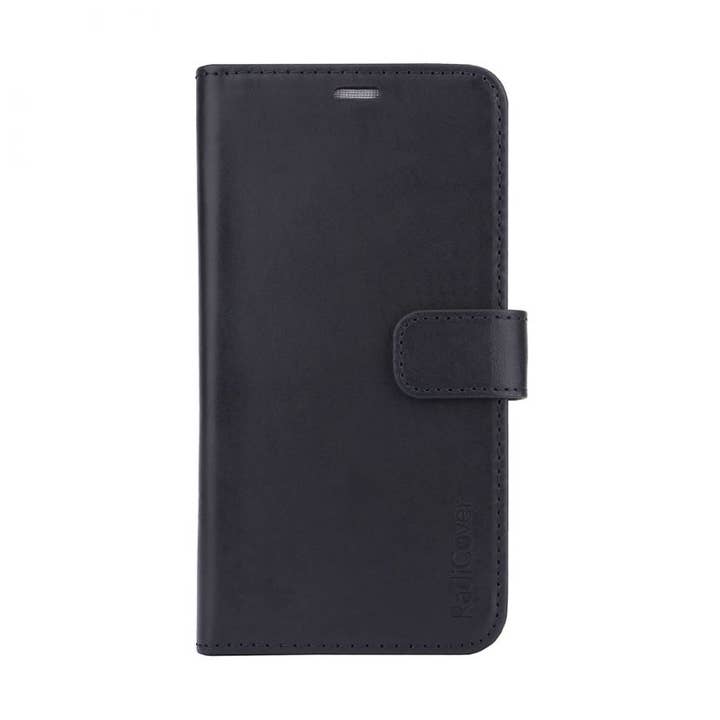 2 en 1 exclusif - iPhone X/XS - Cuir véritable - 86% de protection - Noir pour la vente par Radicover
