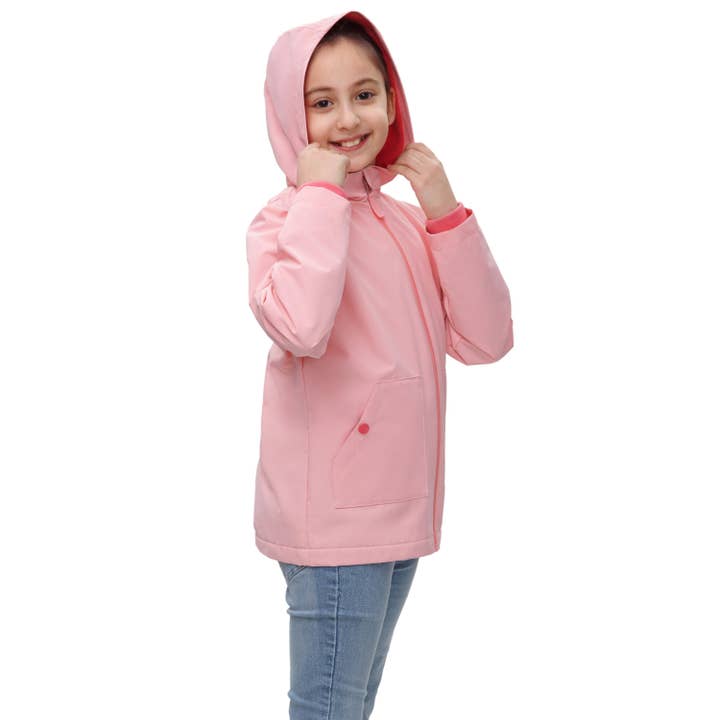 Rokka & Rolla - Wholesale Windbreaker - Kids - Girls' Ripstop Windbreaker Deluxe Jacket7