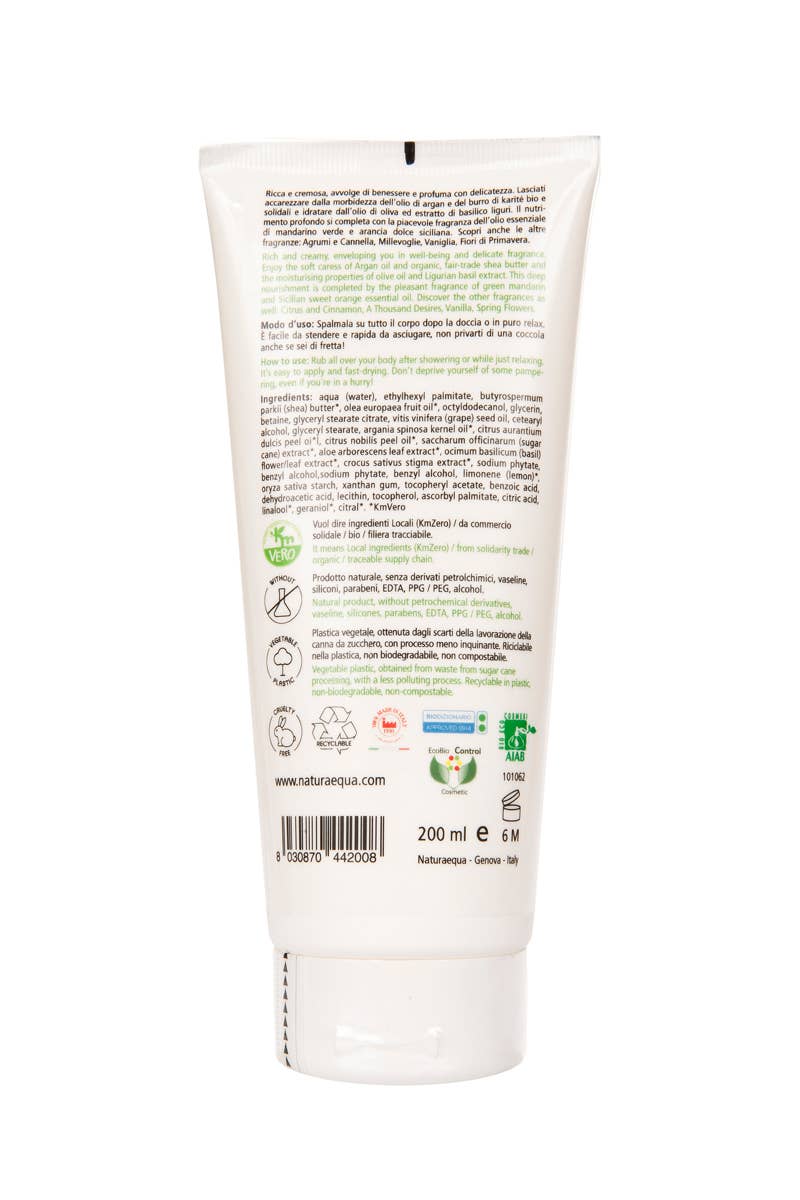 NaturaEqua - Wholesale Body Cream/Lotion - BIO green mandarin body cream1