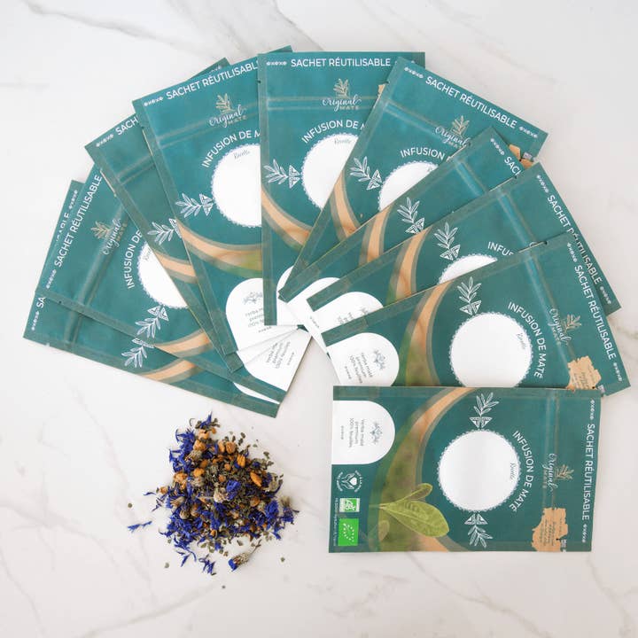 ORIGINAL MATE - Venta al por mayor Bolsa/envoltorio de alimentos - Doypack x10 reutilizable para BULK
