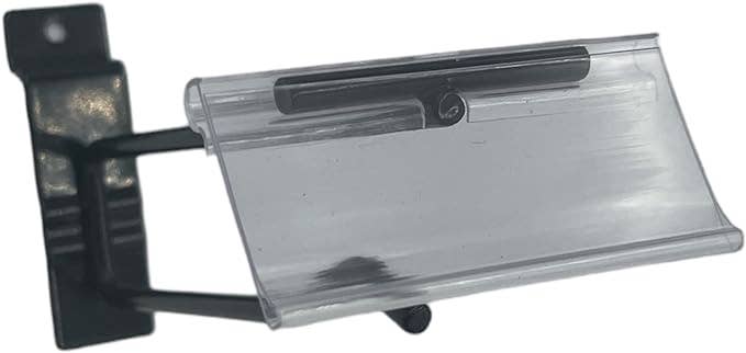 Only Hangers - Wholesale Retailer Display Stand/Case - Black Slatwall Scanner Hooks4"0