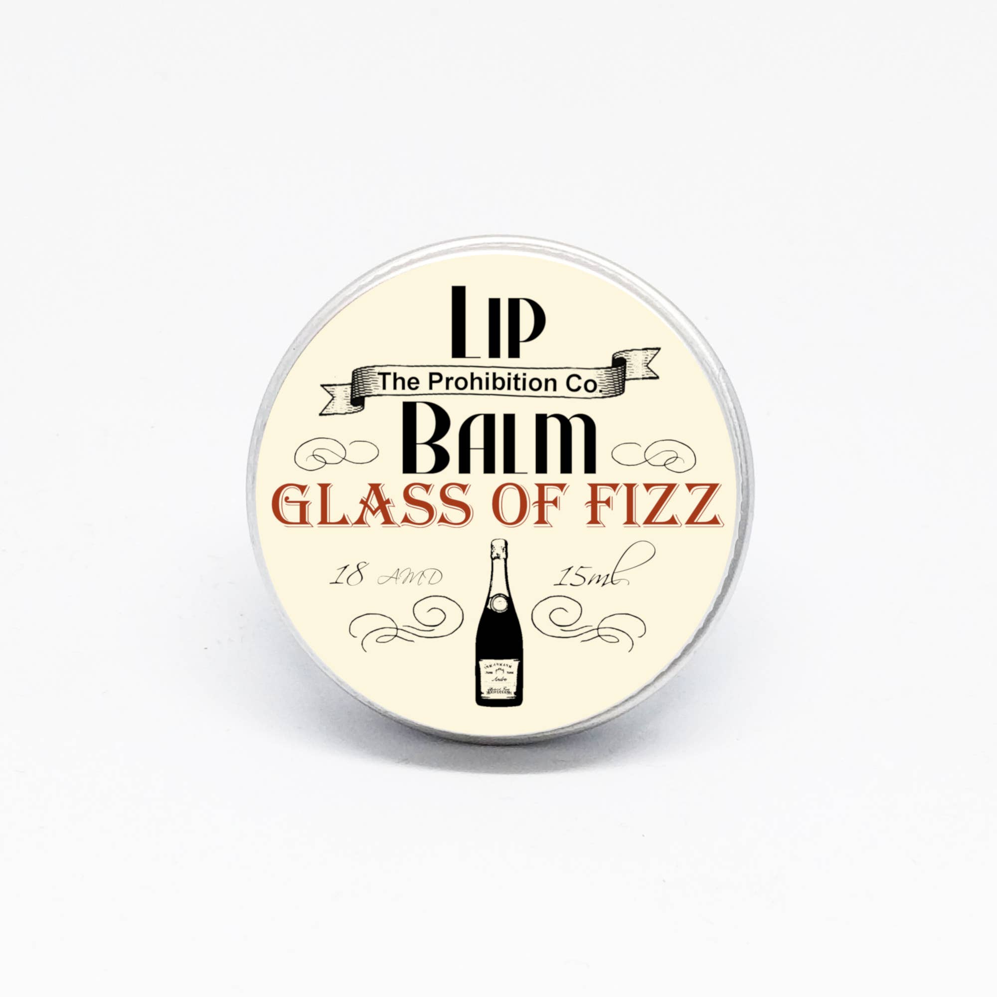 Half Ounce Cosmetics - Wholesale Lip Balm - Glass of Fizz Lip Balm by Half Ounce Cosmetics