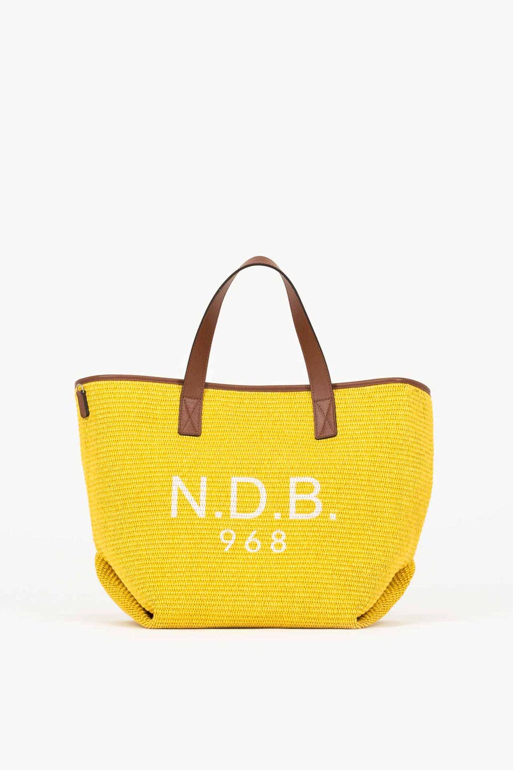 N.D.B.968 - Wholesale Tote Bag - Women's - Raja large in raffia and leather3