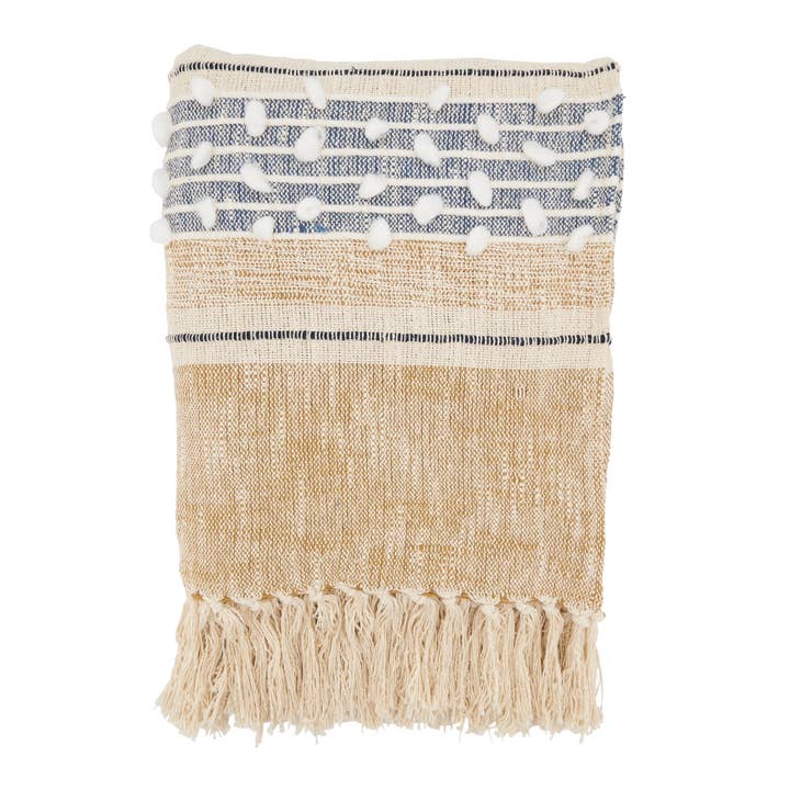 Multi Woven Stripe Sensation Throw Blanket for wholesale on Faire