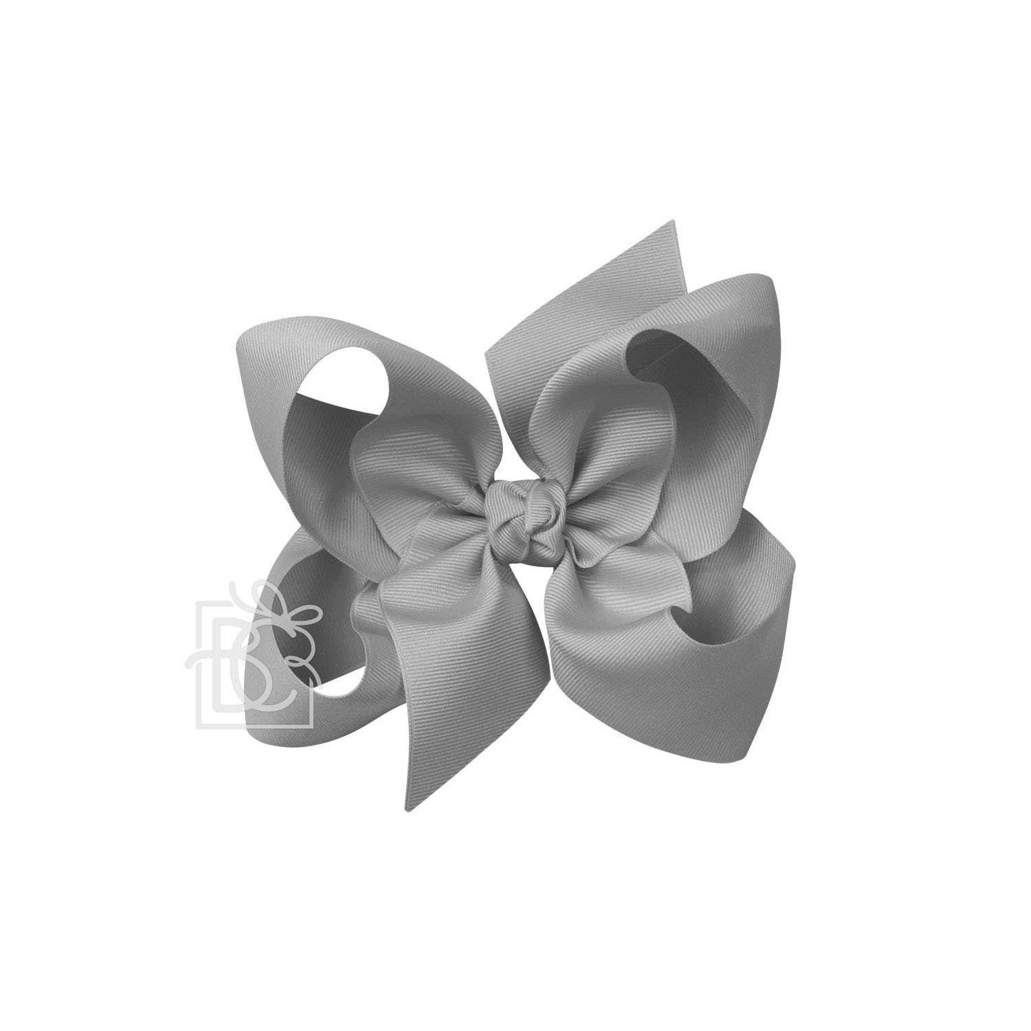 Beyond Creations, LLC - Wholesale Hair Bow - Kids - SIGNATURE GROSGRAIN BOW ON CLIP150