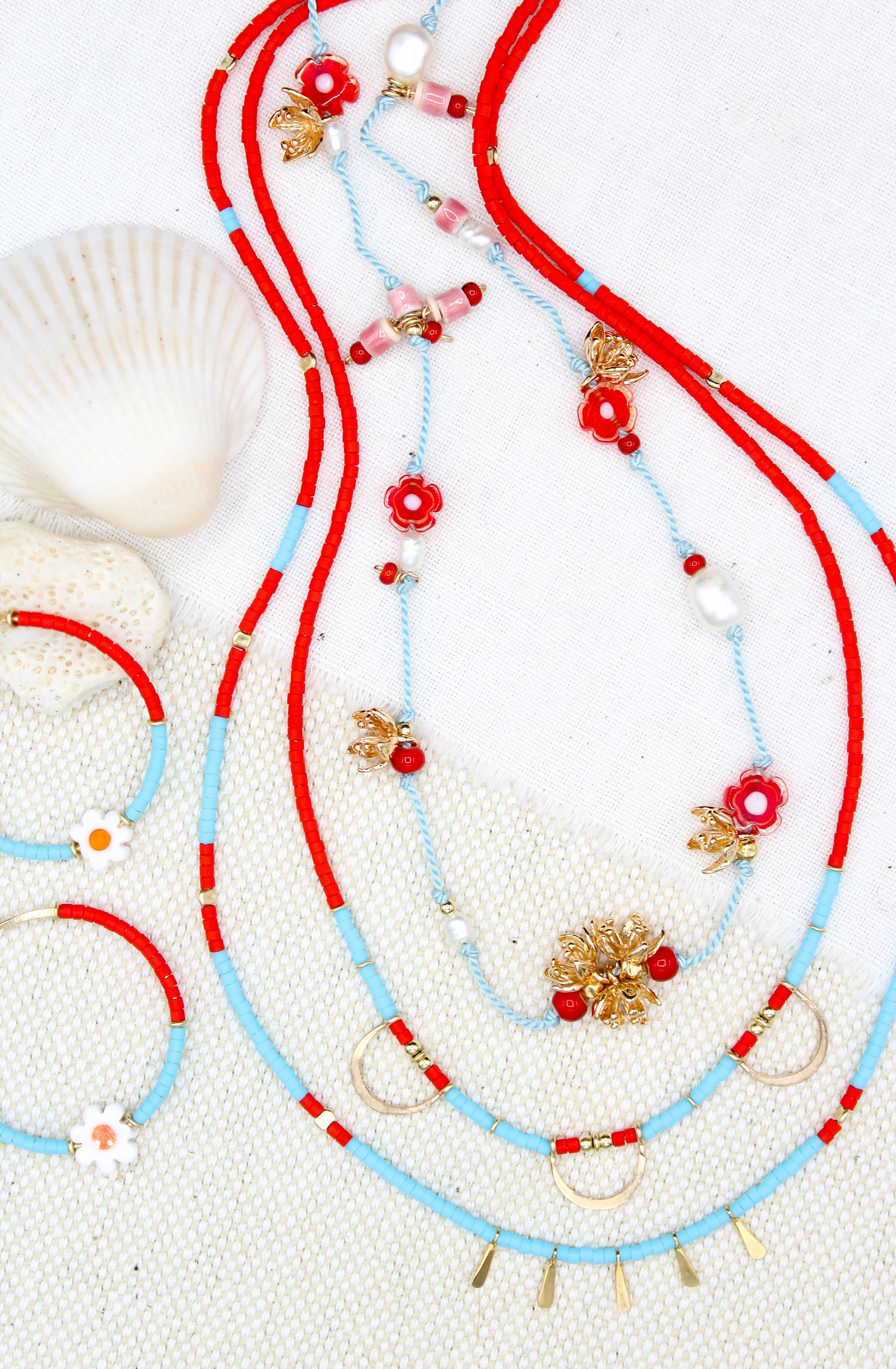 The Swellife - Vendita all'ingrosso Collane di perline/perle - Collana Doppia Kaihalulu1