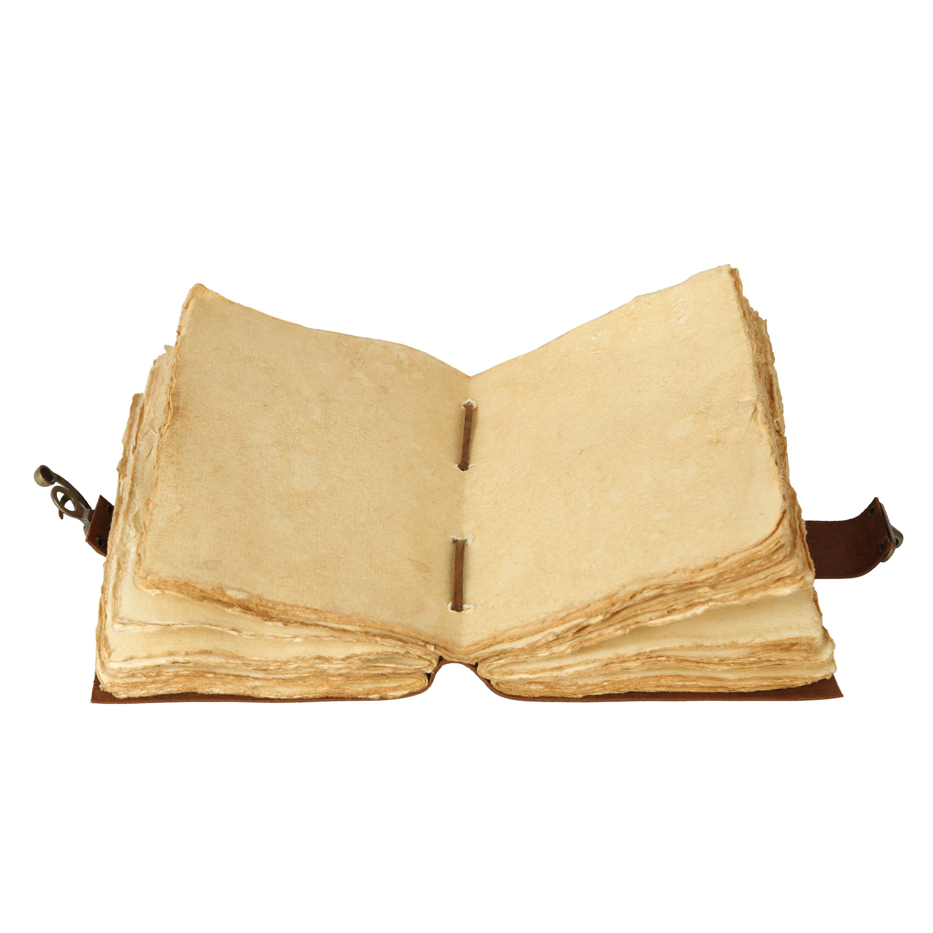 Tuzech Leather - Vendita all'ingrosso Diari/agende - Diario in Pelle Fatto a Mano con Chiusura a C-Lock e Bordo Grezzo Non Rigato3