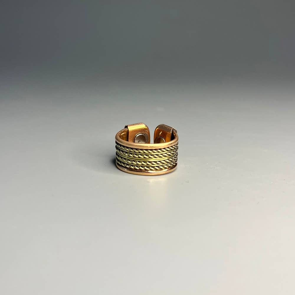 VIE – wholesale Band/stacked ring – Copper Rings1