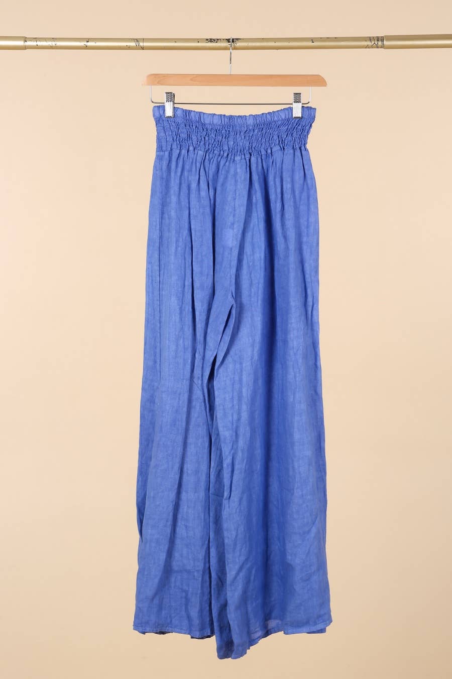 la maison des fibres naturelles - Wholesale Pants - Women's - Flared linen trousers 66031 100%LINEN7