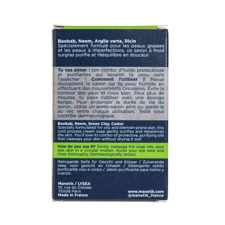 Manetik - Wholesale Bar Soap - Body, Face & Beard Purifying Soap5