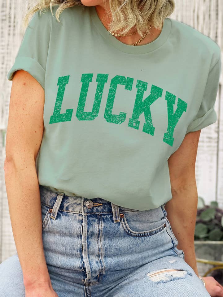 BT1276 T -Fortunato giorno di San Patrizio per la vendita all'ingrosso da parte di BouTeeQue Closet