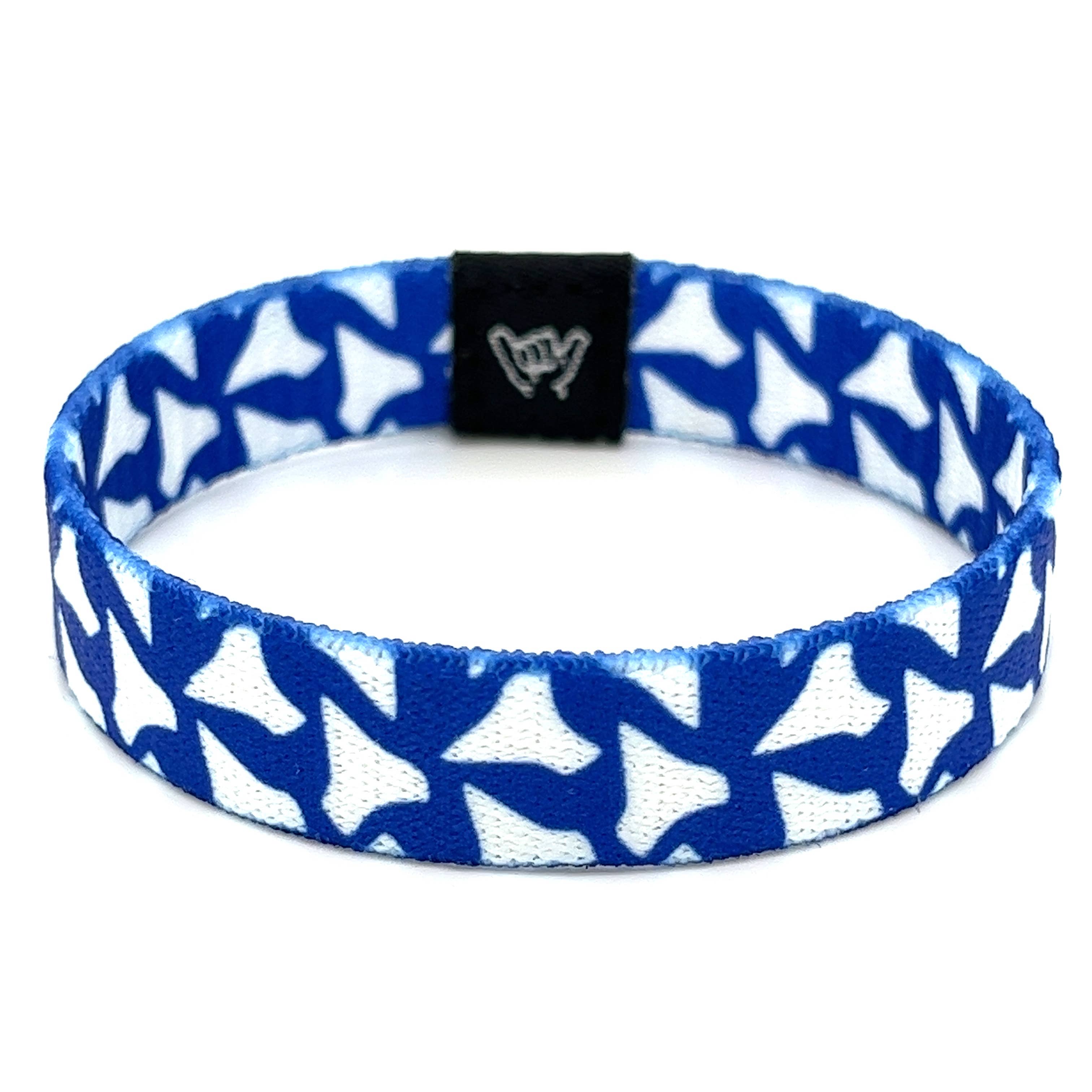 Hang Loose Bands - Wholesale Woven/Braided Bracelet - Shark Tooth Wristband Bracelet1