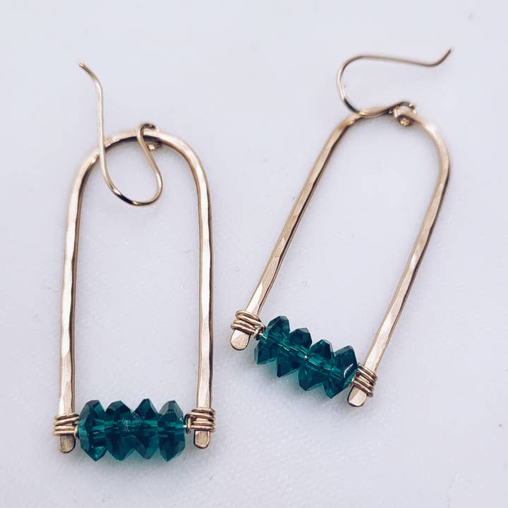 14K guld fyldt øreringe øreringe for engroshandel hos Sunny Bay Handmade Jewelry