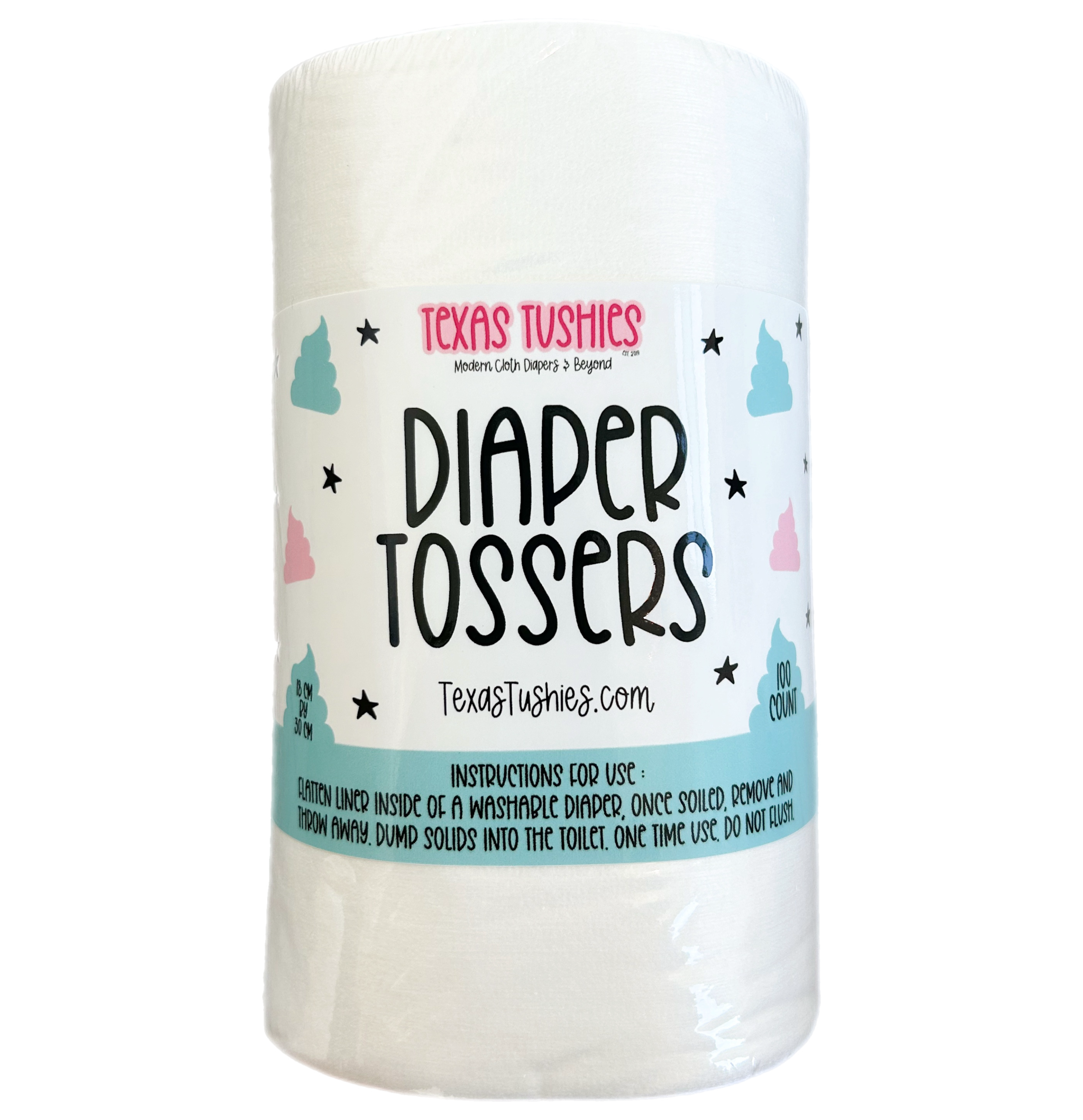 Texas Tushies LLC - Vente Rangement pour couches – bébé - Poubelles à couches jetables1