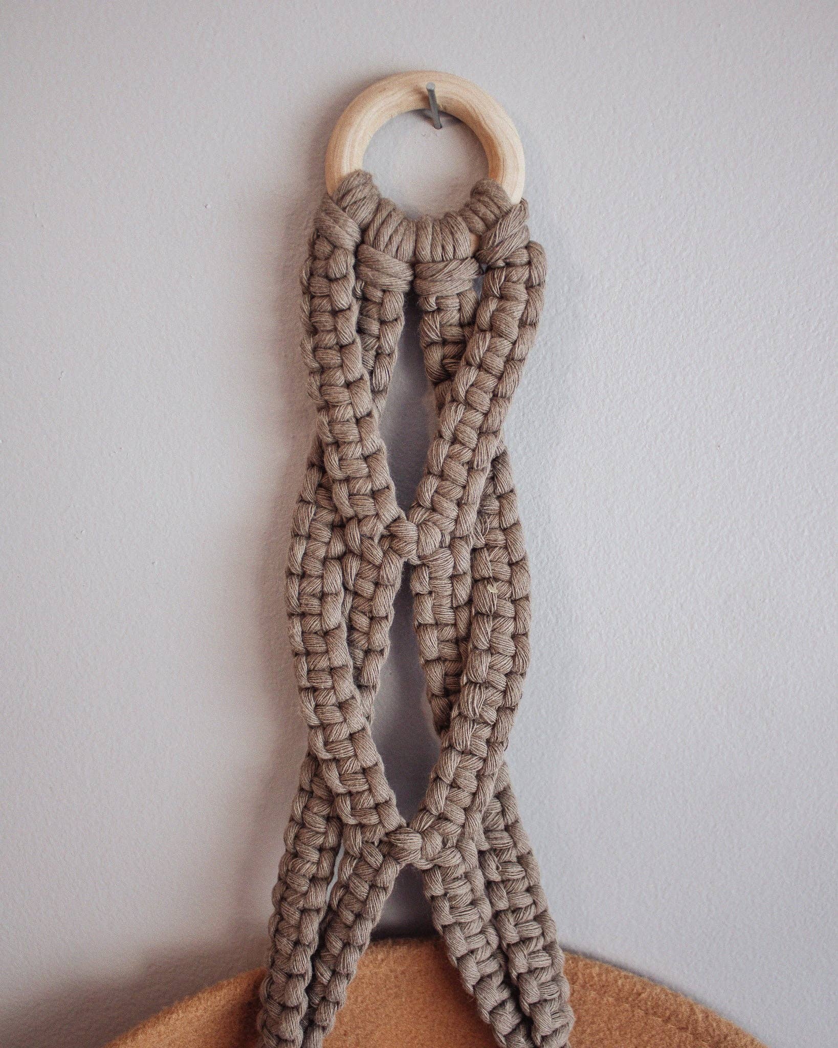 Modern Bo Studio - Wholesale Hat Rack - "Rori" - Macrame Hat Hanger3