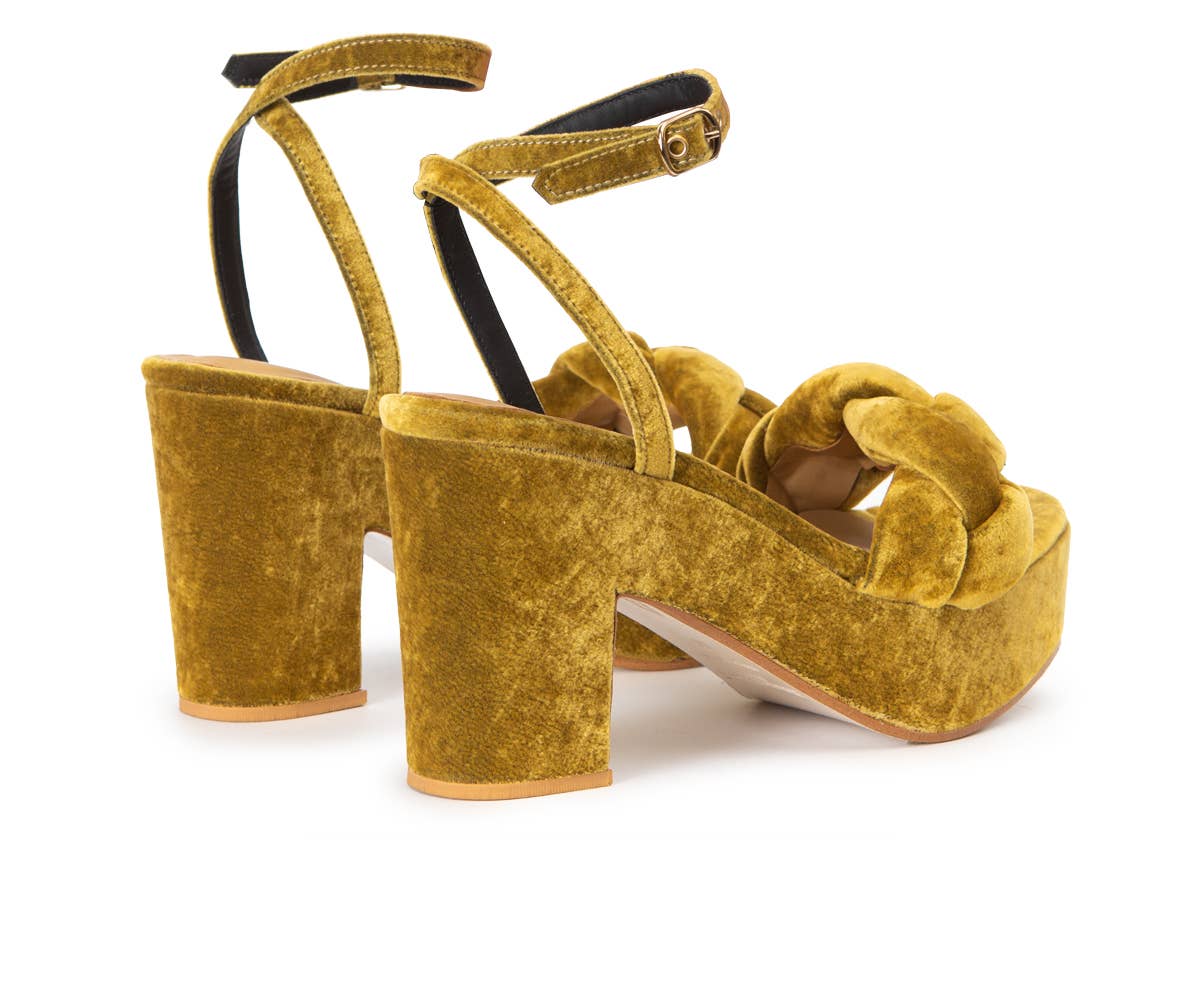 FW- PRISCILLA, sun velvet platform for wholesale on Faire2