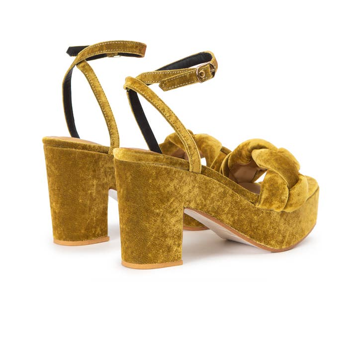 FW- PRISCILLA, sun velvet platform for wholesale on Faire2