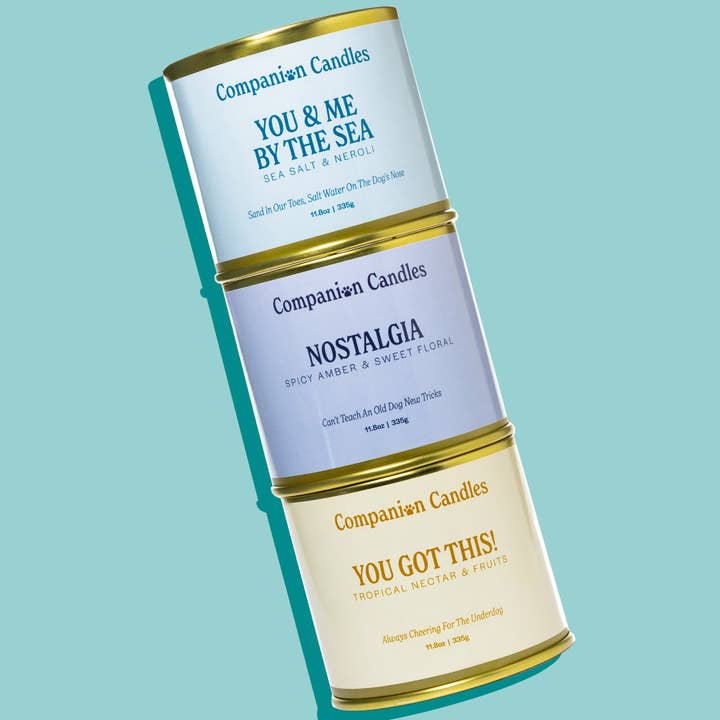 Companion Candles - Wholesale Travel Candles - The Best Seller Bundle