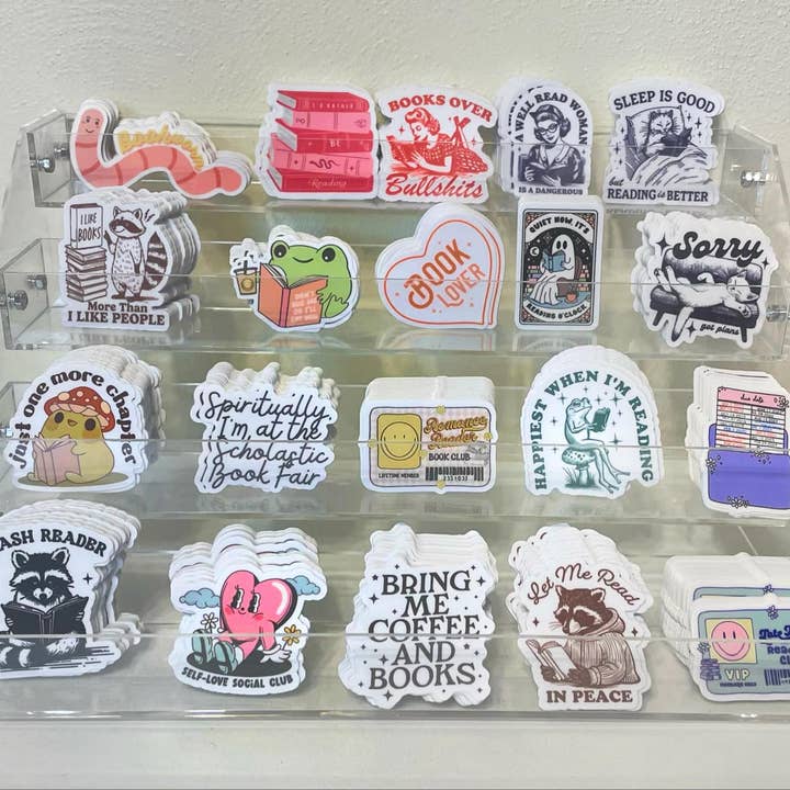 Scrappy Stitcher - Wholesale Sticker - Library Card Waterproof Sticker