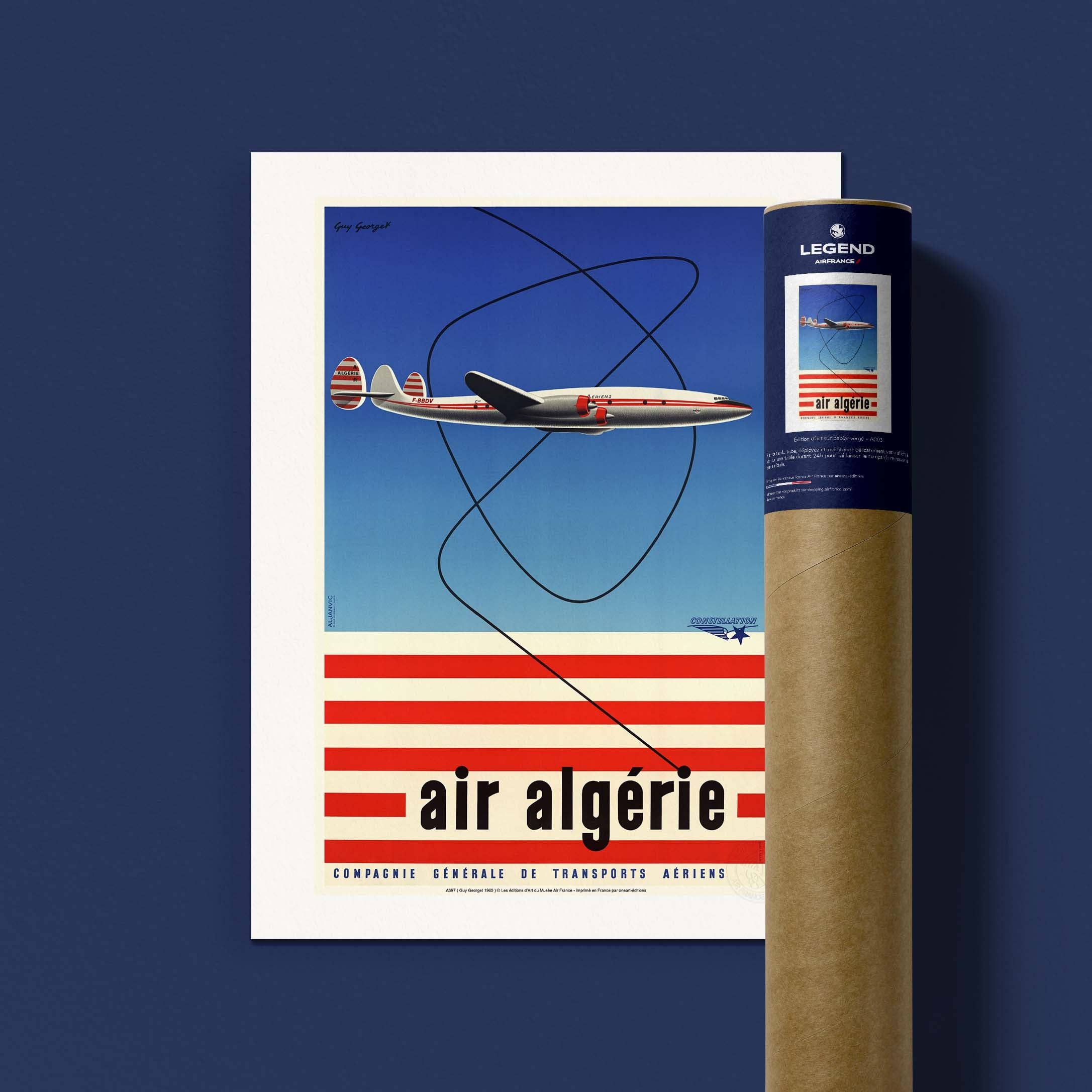 Oneart - Wholesale Poster - Air France / Air Algérie Poster - AFL06971