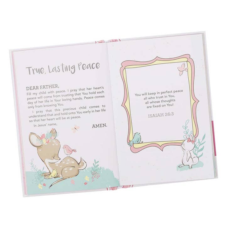 Christian Art Gifts - Wholesale Book - Kids - Kid Book Prayers for My Baby Girl Padded Hardcover