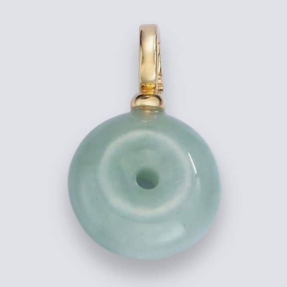 Jade Donut-berlock för wholesale av LE Sensor