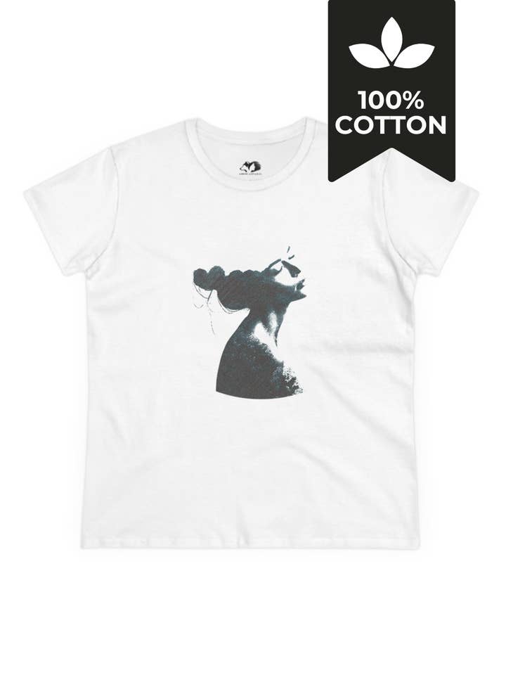 Entwined - 100% Cotton Abstract Boho Graphic Tee Plus Sizes for wholesale by Running With Wolves