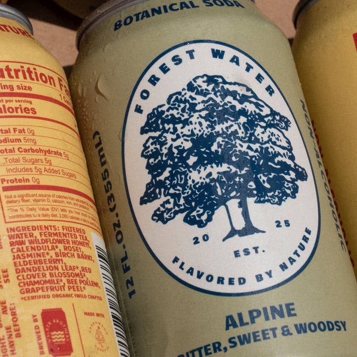 Walker Brothers - Wholesale Non-Alcoholic Aperitif/Mocktail - Forest Water Non-Alc Botanical Soda | Sample Pack 4-pack2