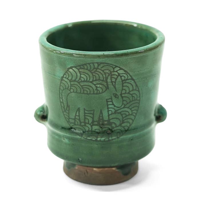 Chávena de Cerâmica com Burro por atacado de KILIIM