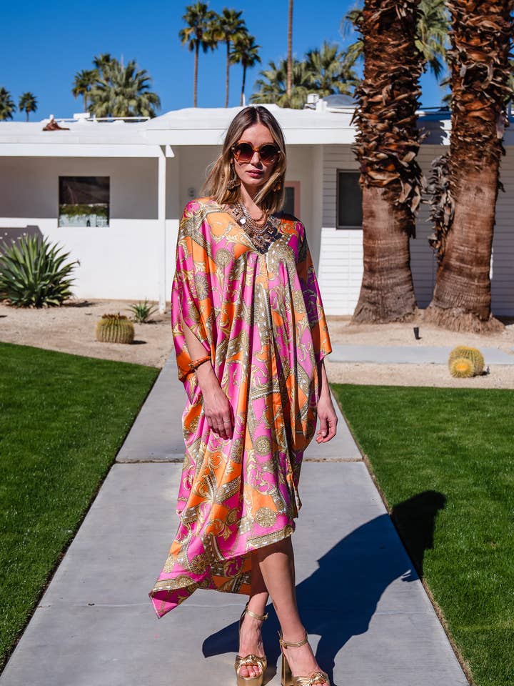 Jennafer Grace - Wholesale Kaftan - Women's - Voglia Rosa Caftan