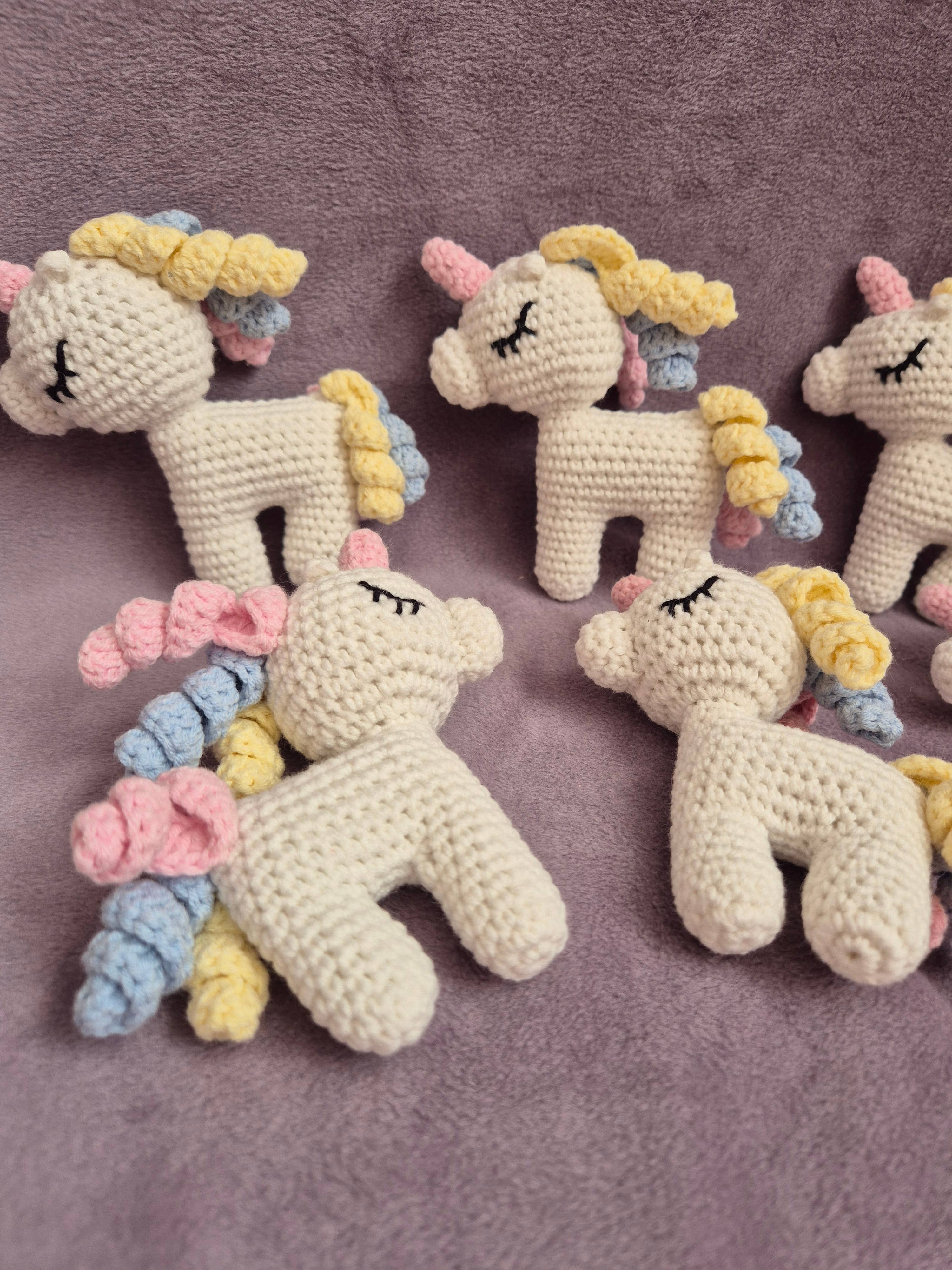 despinacrafting - Wholesale Stuffed/Plush Toy - Kids & Baby - Crochet Unicorn, Stuffed Toy 1